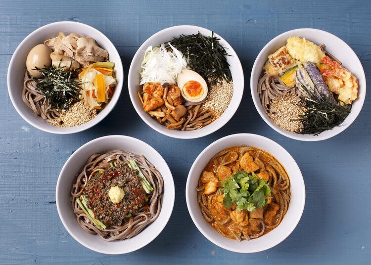 3ブランドの蕎麦を製造
