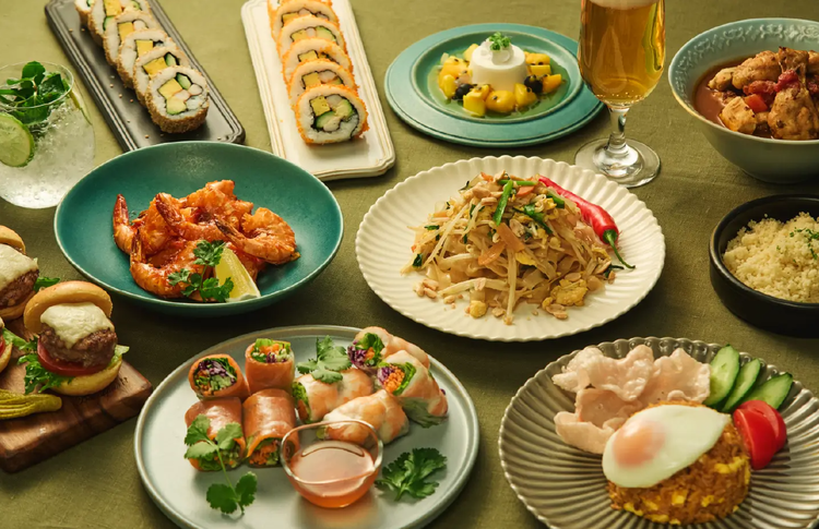 世界各国の料理を提供します★
