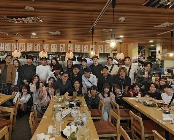 グループ店と懇親会で大盛り上がり