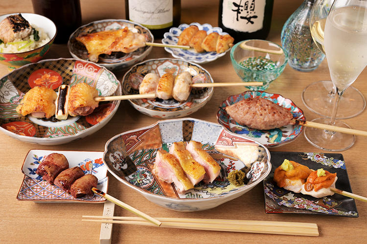 コース仕立てでご提供※画像は既存店