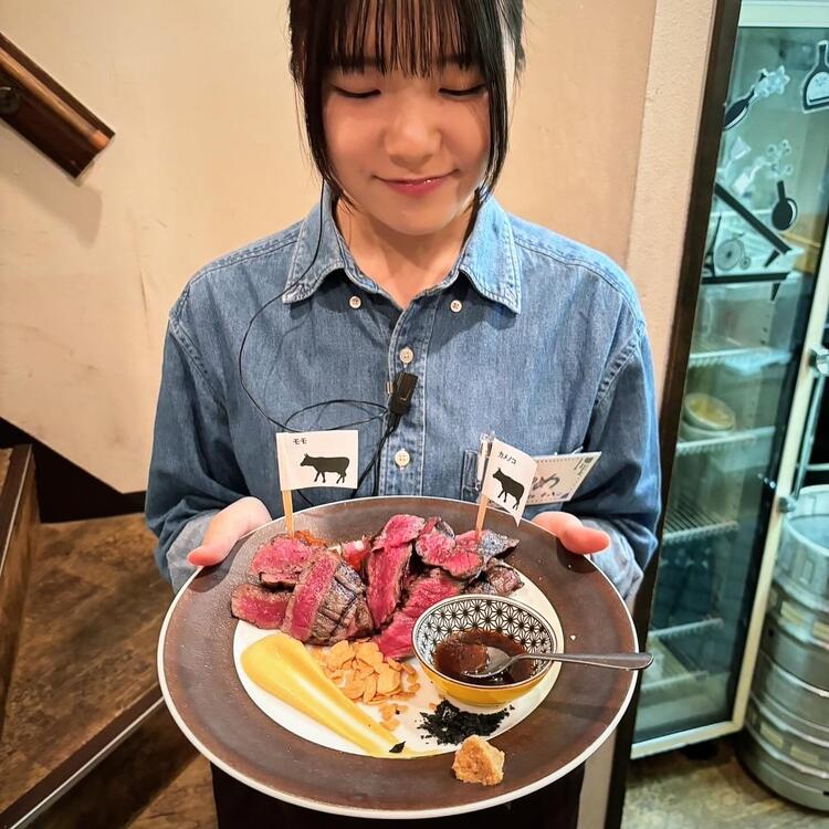 近江牛を使ったメニューの数々