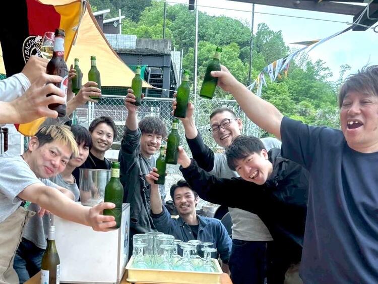 年に２回はBBQ大会！