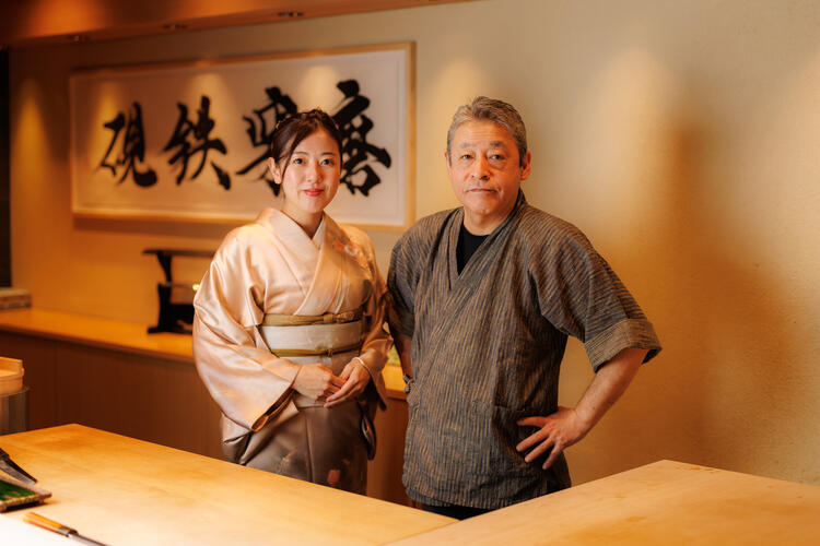 実力派の若手大将が率いるお店です