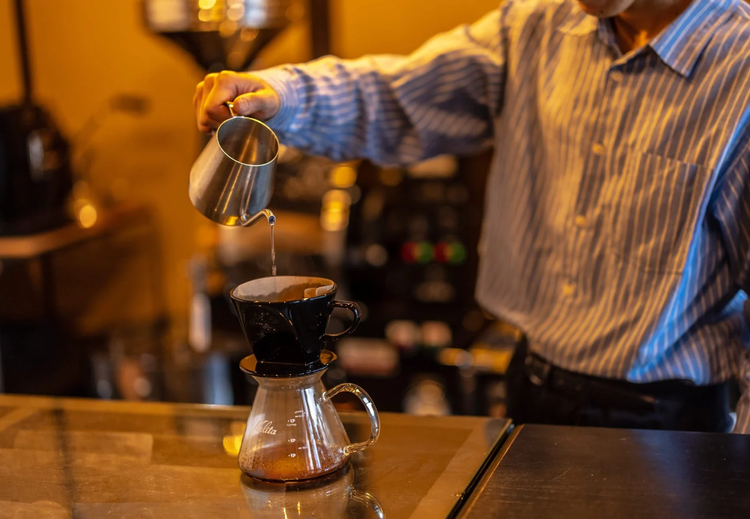 こだわりの自家焙煎コーヒーを学べる環境◎