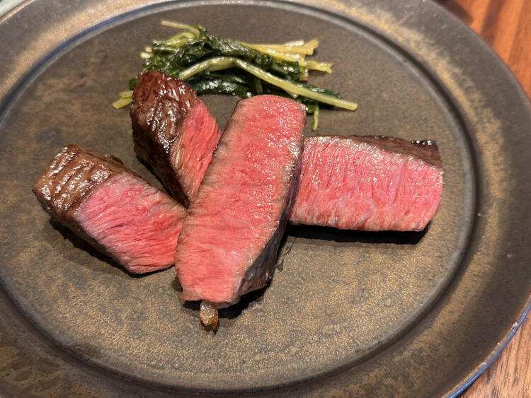 ランチの佐賀牛赤身100％ハンバーグ