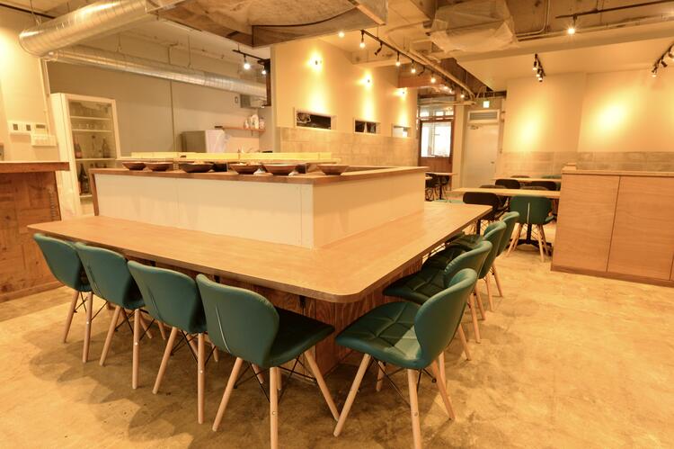 空調の効いたお洒落な店内◎
