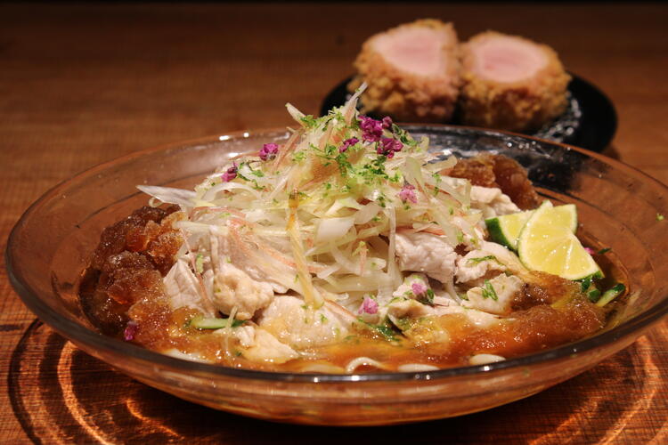 【ランチ限定】冷やし中華とヒレセット