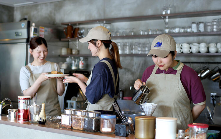 笑顔あふれる、手づくりカフェです♪