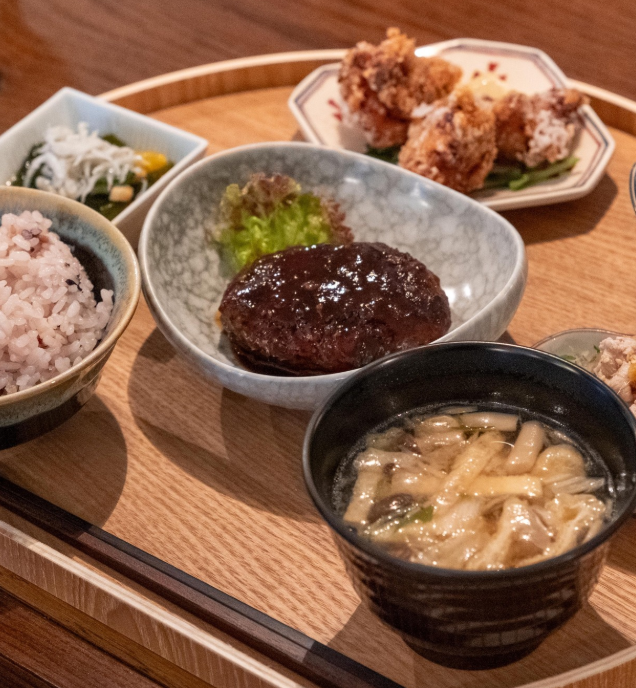 心と体に優しいメニューが自慢