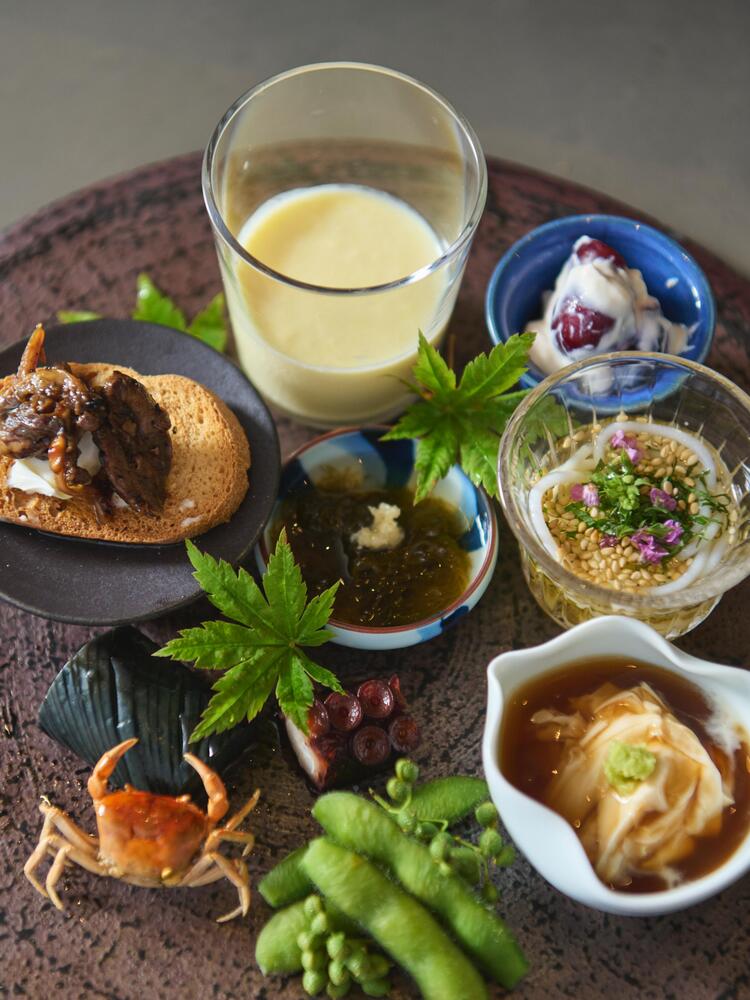 季節を味わうオマカセコース