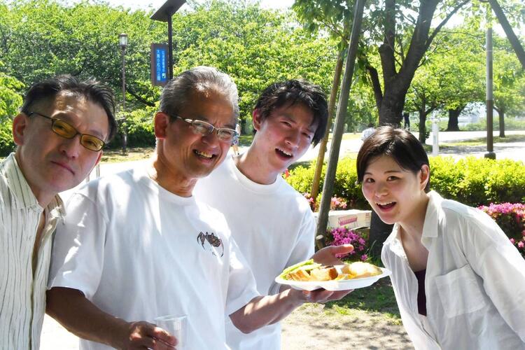 社長も参加のスタッフBBQ！