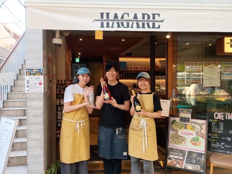 落ち着いていながらもカジュアルなお店 