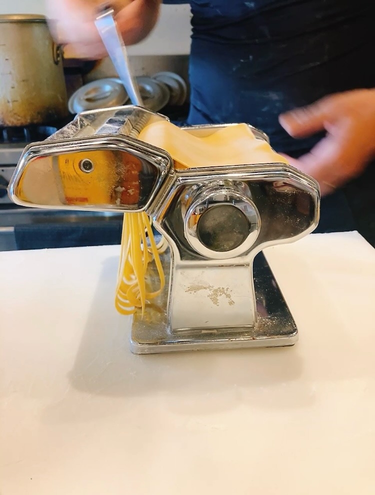 パスタは毎日粉から打っています