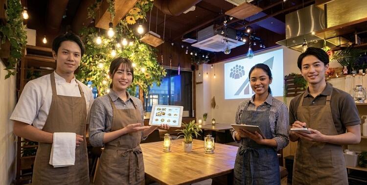 団体のお客様がメインです