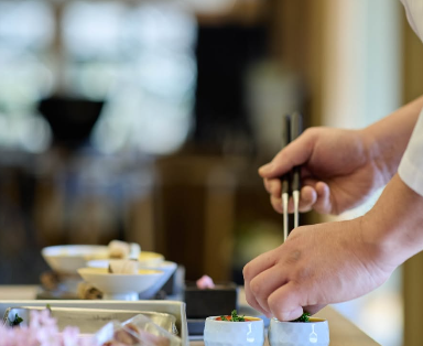 料理としっかり向き合えます◎