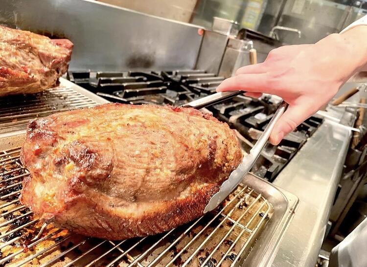 火入れの技術を、店の看板料理に