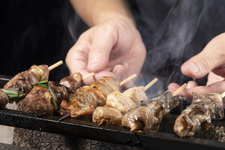焼き鳥＆もつ焼きが人気◎※イメージ写真