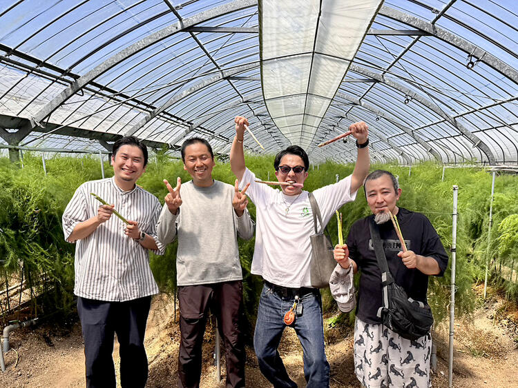 研修の一環で生産者様を訪問しました！