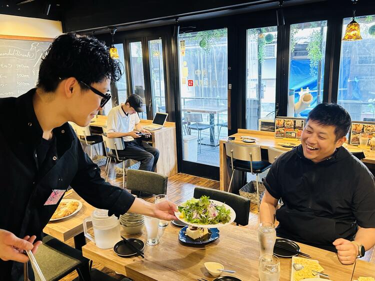お客様の笑顔が最高✨