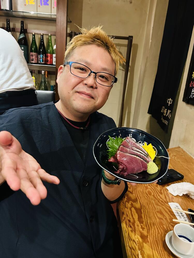 店長のおろしたカツオ最高🐟