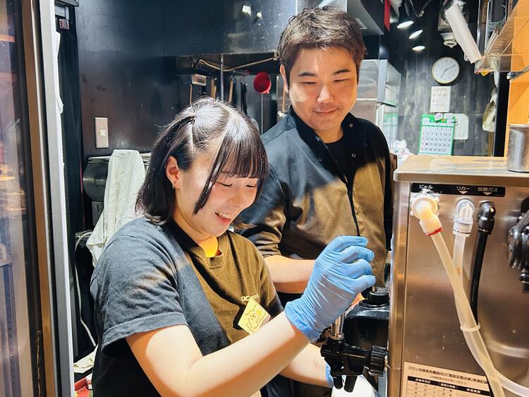 未経験も安心！丁寧に教えます。
