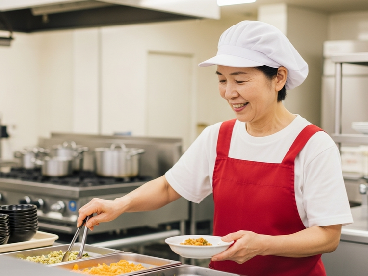 学生さんを美味しい食事でサポート♪