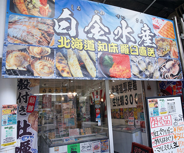 芸能人のお墨付きも頂く新鮮な海鮮が自慢