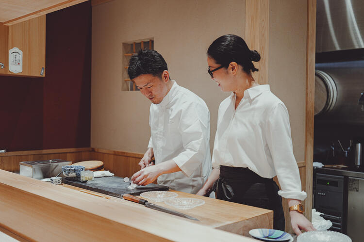 料理人と共に、心地よい時間を作ります。
