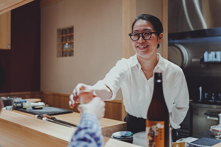 一杯のご提案も大切なおもてなし。