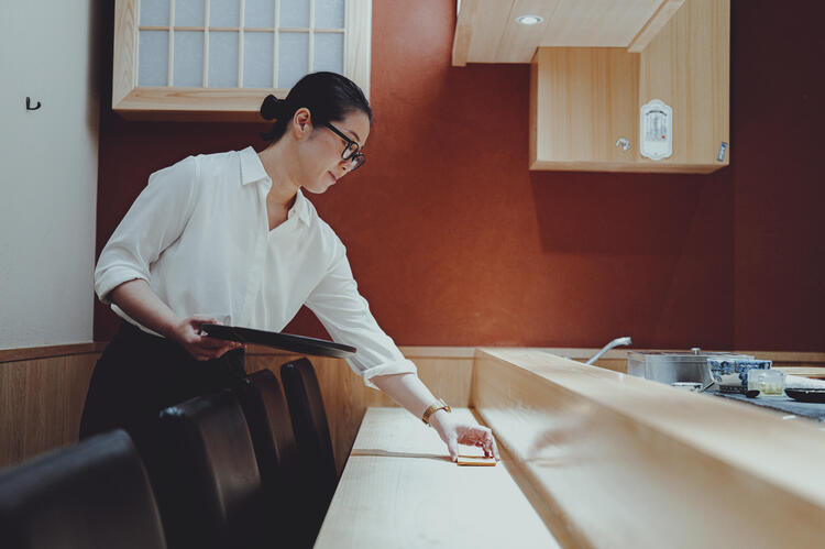 営業は、お客様を迎える準備から。
