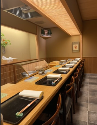 洗練された店内