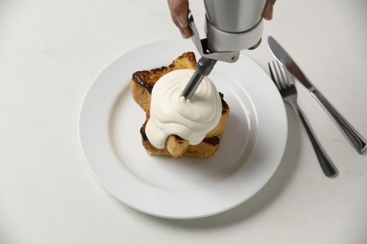 生クリームを使ったスイーツにも自信あり