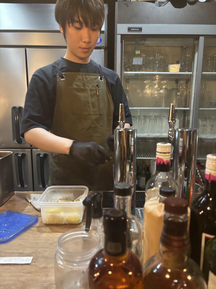 ドリンクの種類を覚えるのも楽しいですよ。