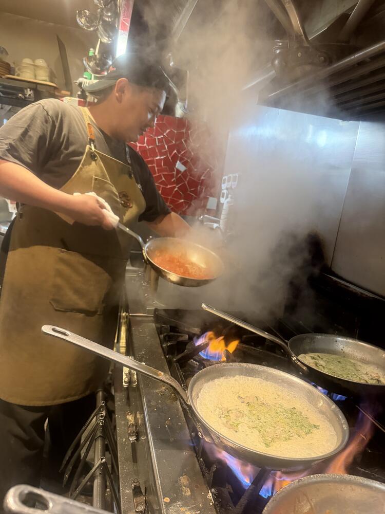 パスタ作り
