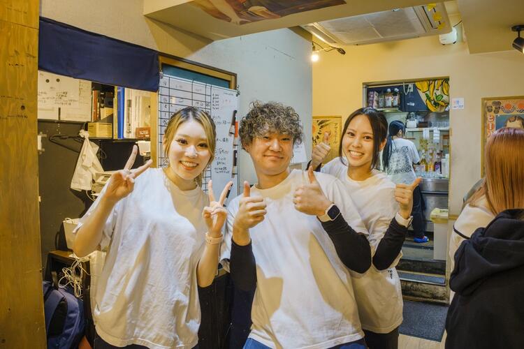 スタッフのチームワークは抜群です！