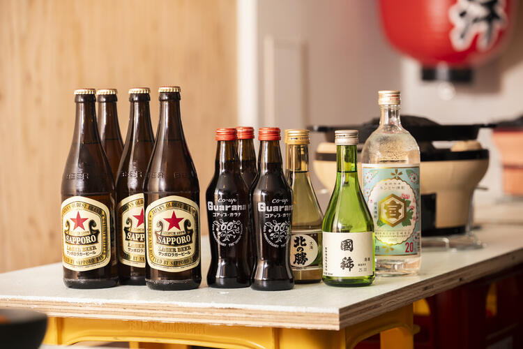 お酒も豊富に取り揃えています！