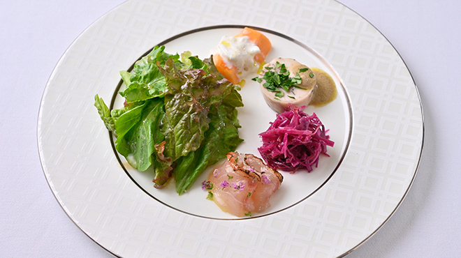 食材にこだわったお料理