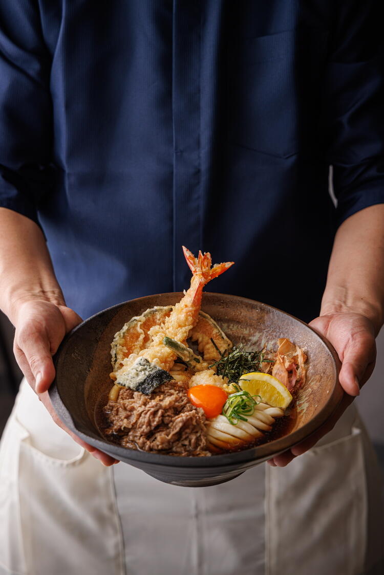こだわりの自家製麺◎