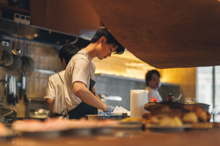 若手料理人も多く活躍できる環境