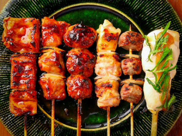 炭火で一気に焼き上げます！
