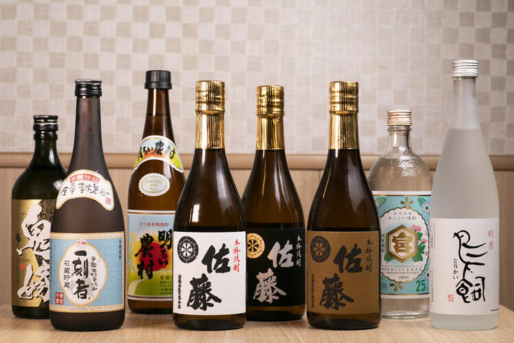 店主自らセレクトしたこだわりのお酒