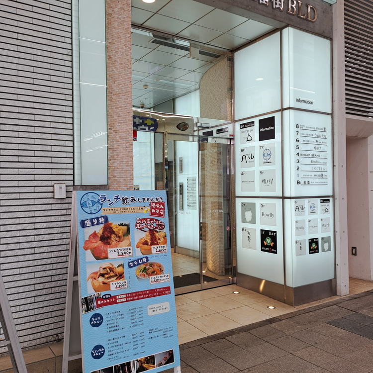 狸小路5丁目にあります！
