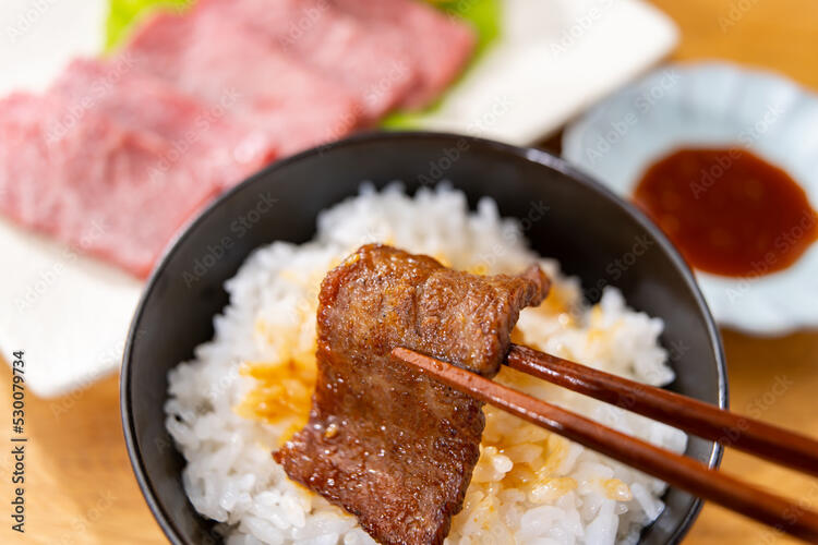 焼肉とご飯は文化です。