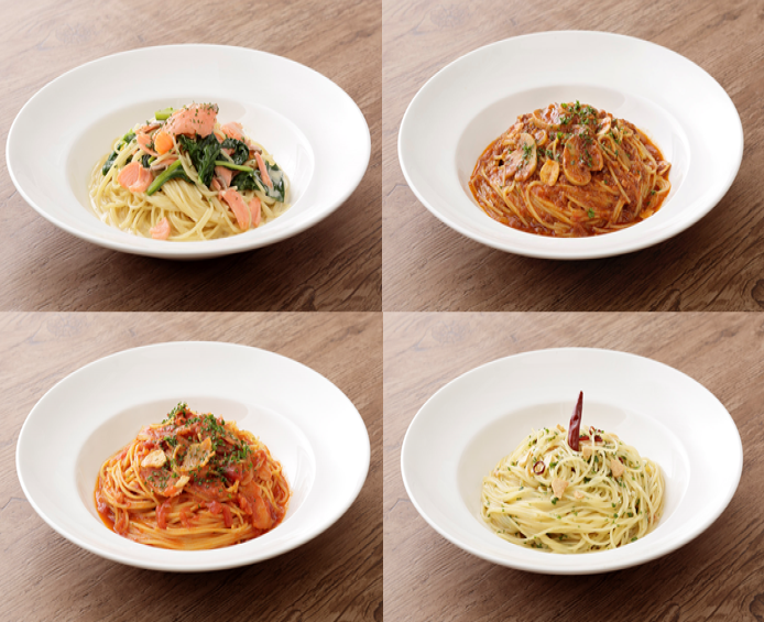 王道のパスタから旬食材のパスタまで