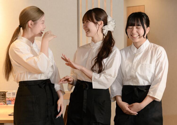 スタッフ全員でお店作りをしています！ 
