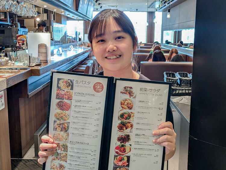 店名と同じく37種類のパスタをご提供！