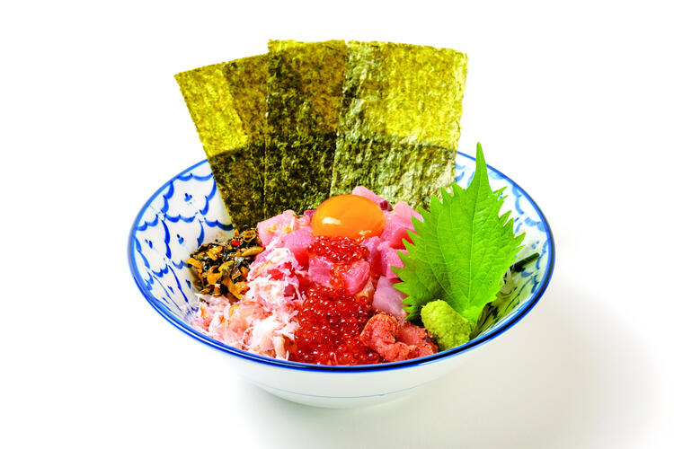 長浜港直送！鮮度抜群の贅沢海鮮丼★