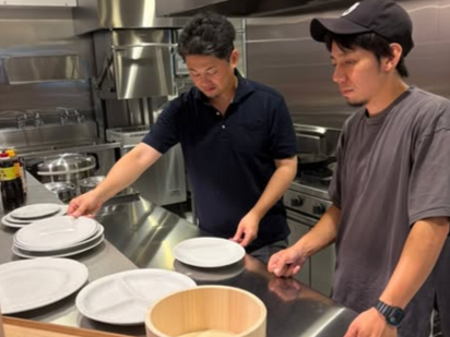 新メニューの試作もどんどん進んでいます！