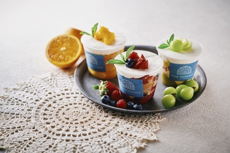 旬のフルーツを使ったスイーツ・サヴァラン