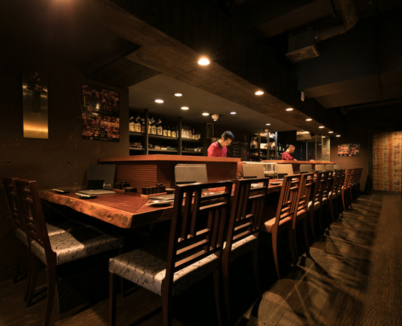 居酒屋とは思えないオシャレなムード🥂